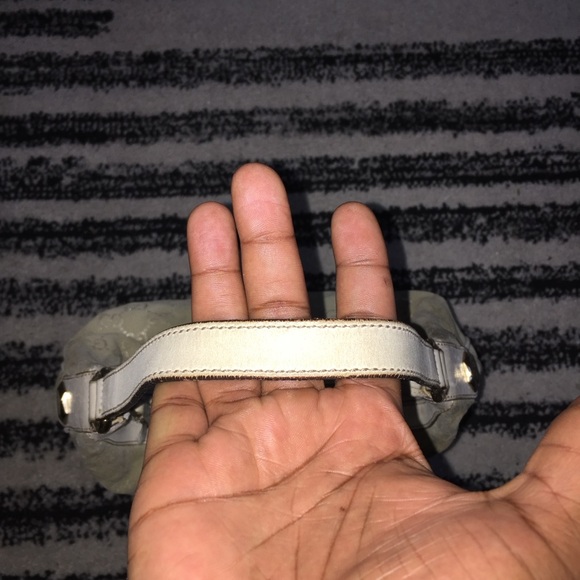 GUCCI SUEDE GG MONOGRAM MEDIUM BAG RARE CLUTCH BAG - Picture 9 of 12